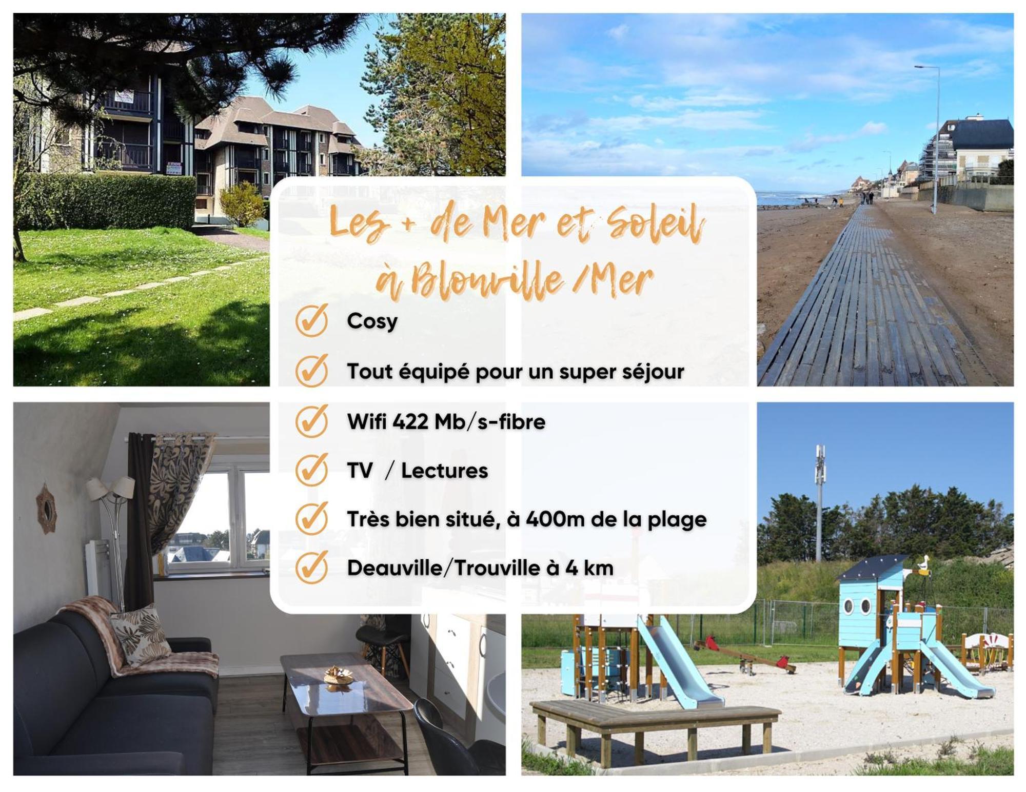 Mer Et Soleil A Blonville Sur Mer/ Deauville Экстерьер фото